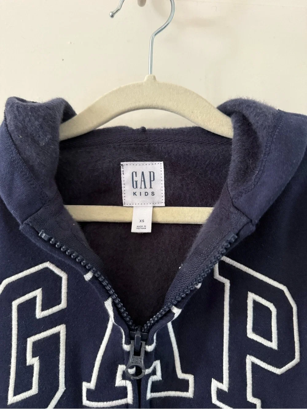 Kids Gap Logo Zip Hoodie - XS